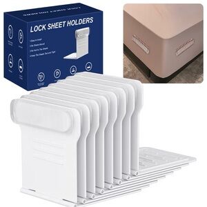 White Lock Sheet Holders